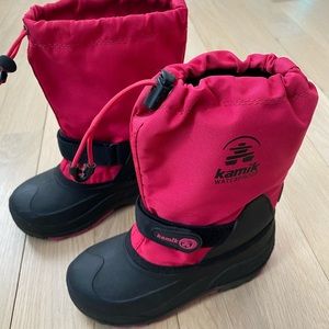 Kamik waterproof snow boots size 13